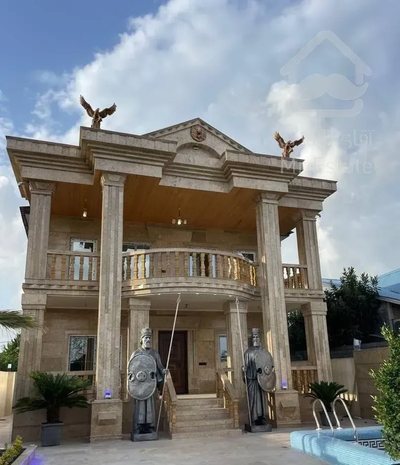 ویلا دوبلکس کلاسیک با استخر و آلاچیق/شهرک برند