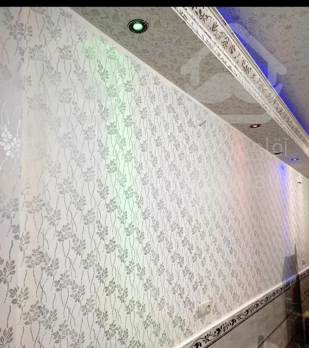 نقاشی ساختمان طرح کاغذدیواری