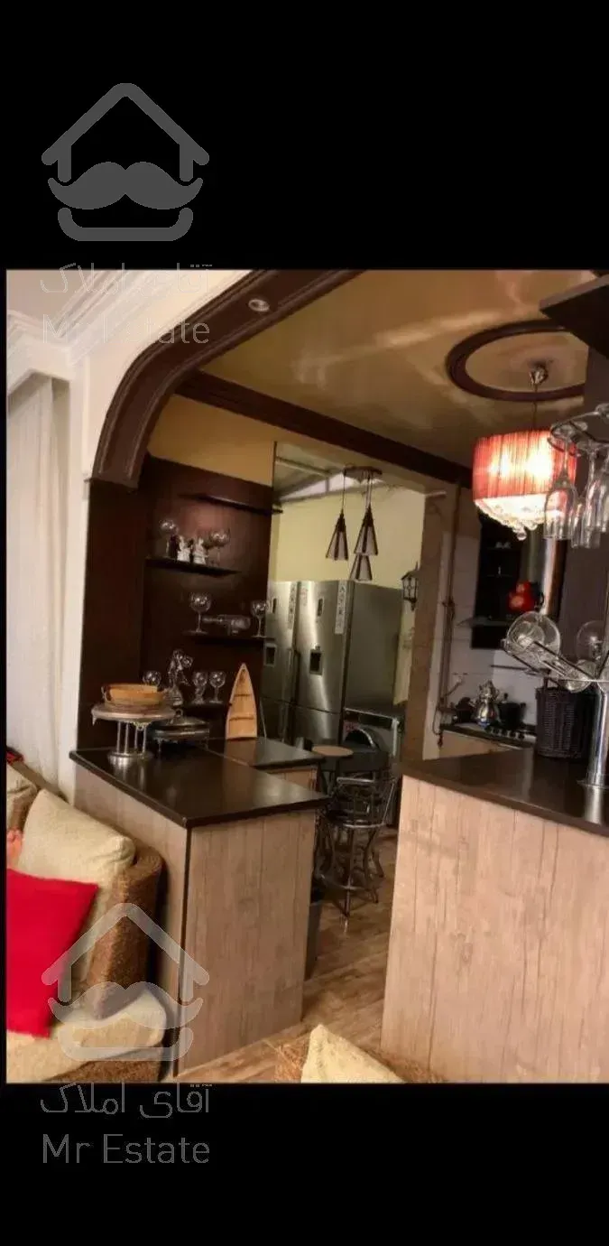 آپارتمان ۱۰۰ متر دوخوابه فول