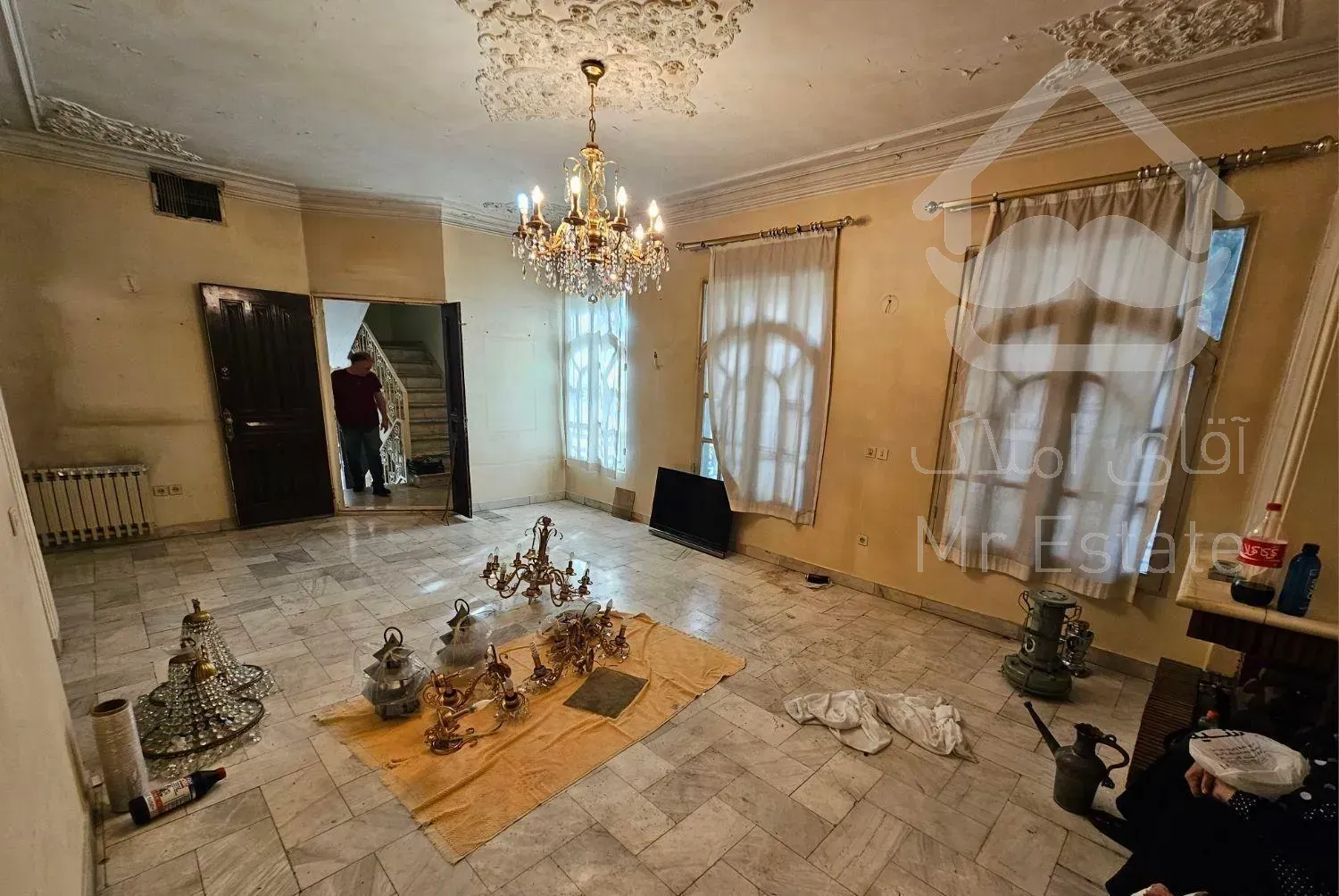 فروش آپارتمان ۱۰۵ متری ۲ خوابه همکف دولت