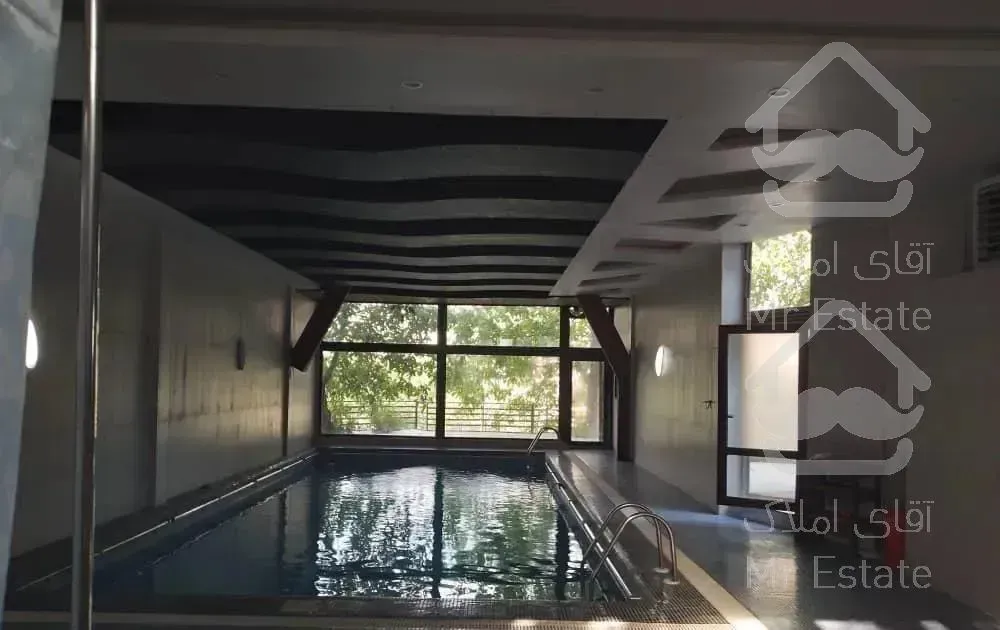 ویلا با استخر آب گرم جکوزی فعال ویو کوهستانی