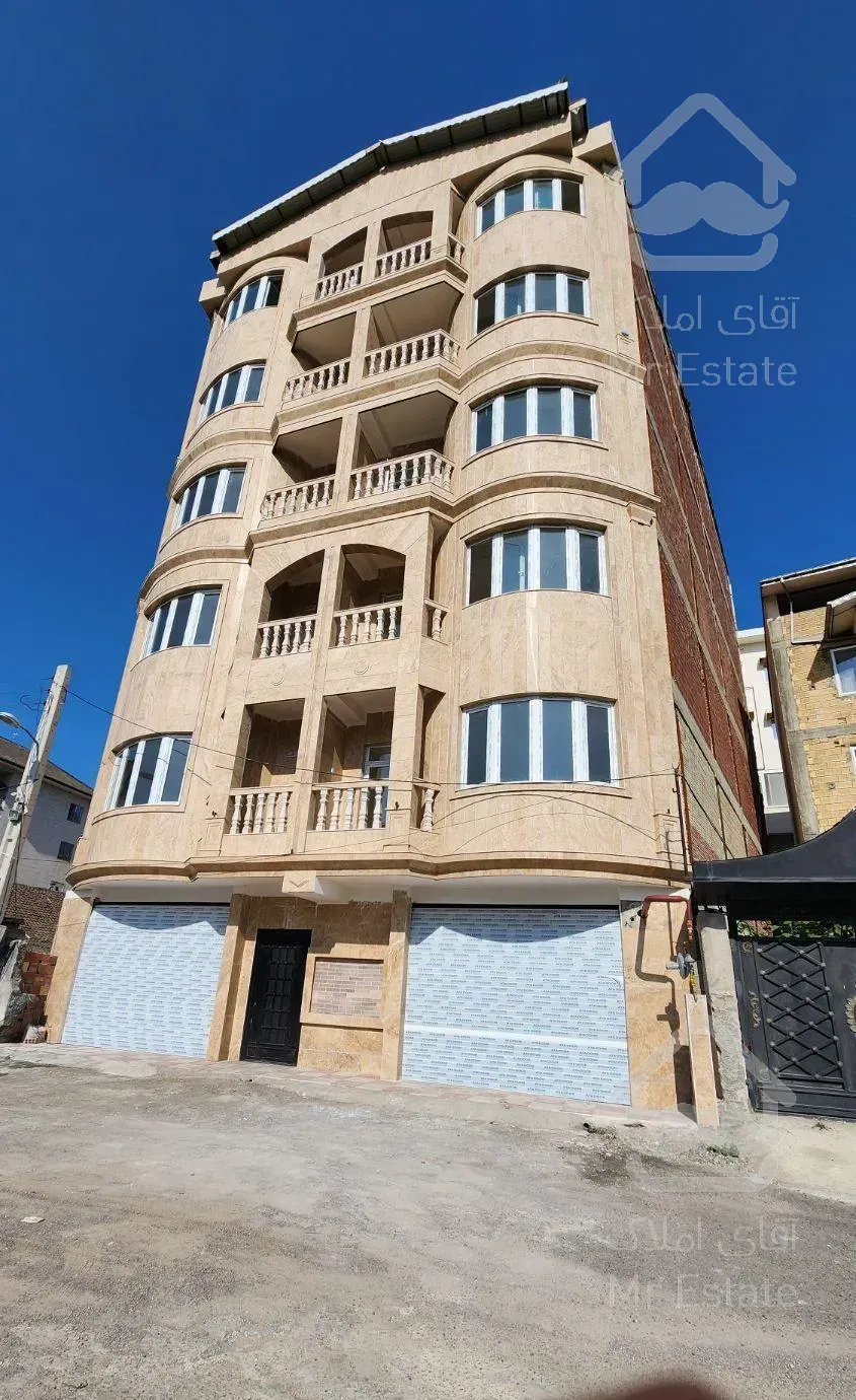 آپارتمان ۱۲۵ متری با دو بالکن ، ویو دریا / ساحل