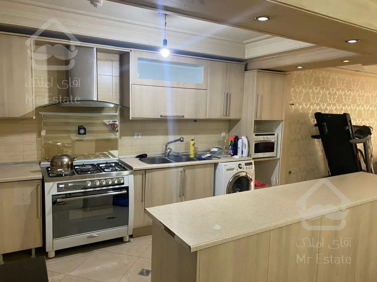 رهن کامل دو خوابه شمالی سعادت آباد