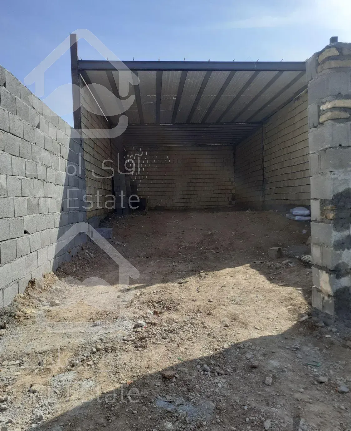 جوشکاری و انجام تیرچه و فوم سقف