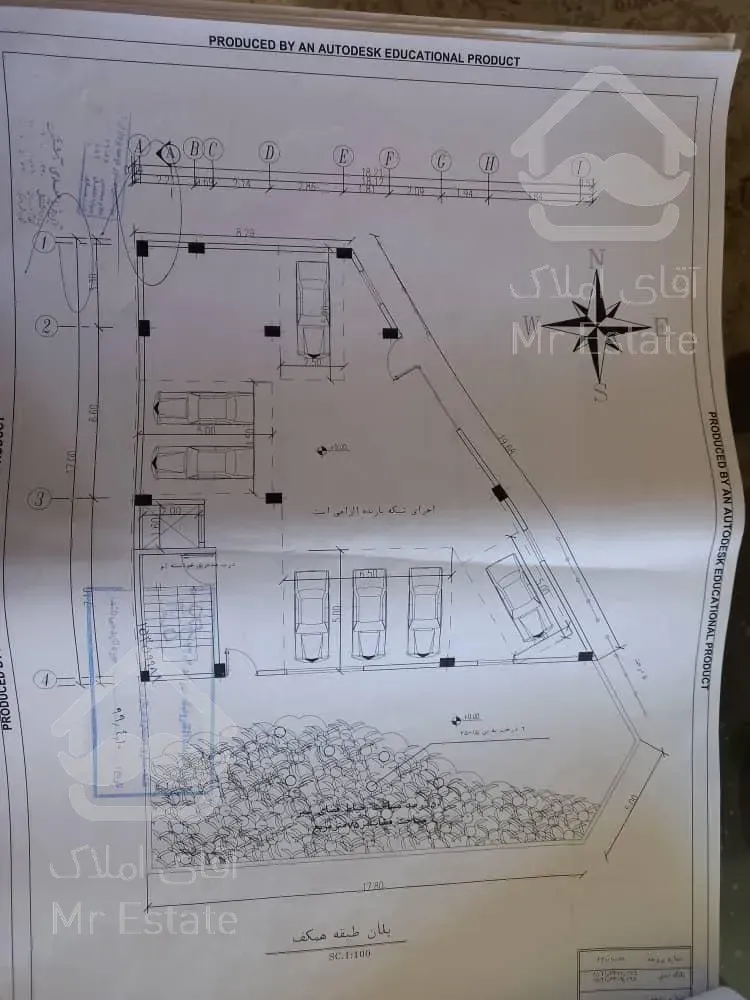 ۳۷۶ متر زمین با جواز ساخت در دهکده المپیک