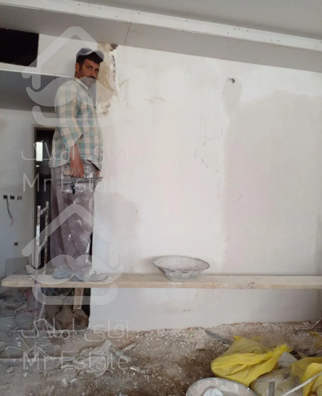 گچکاری ولکه گیریی  وخوردکاری حتی نیم متر