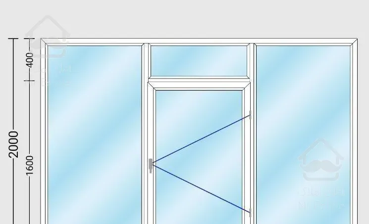 تولید درب و پنجره آلومینیوم و upvc
