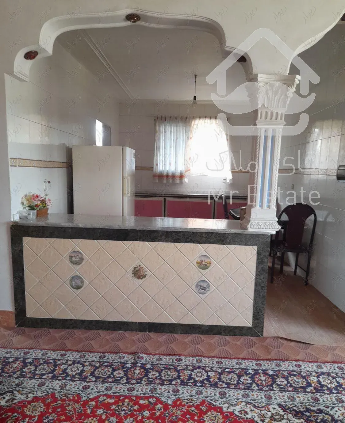 آپارتمان تمیز شیک دلباز دو خوابه