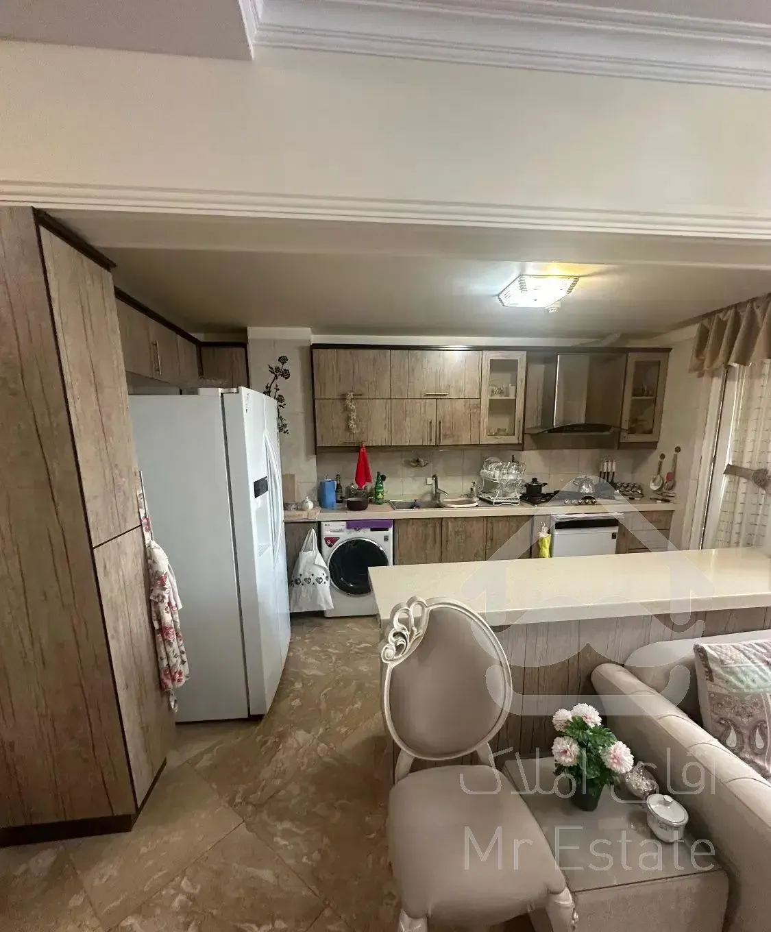 آپارتمان ۱۰۳ متر دو خواب/ویودار/فول مشاعات