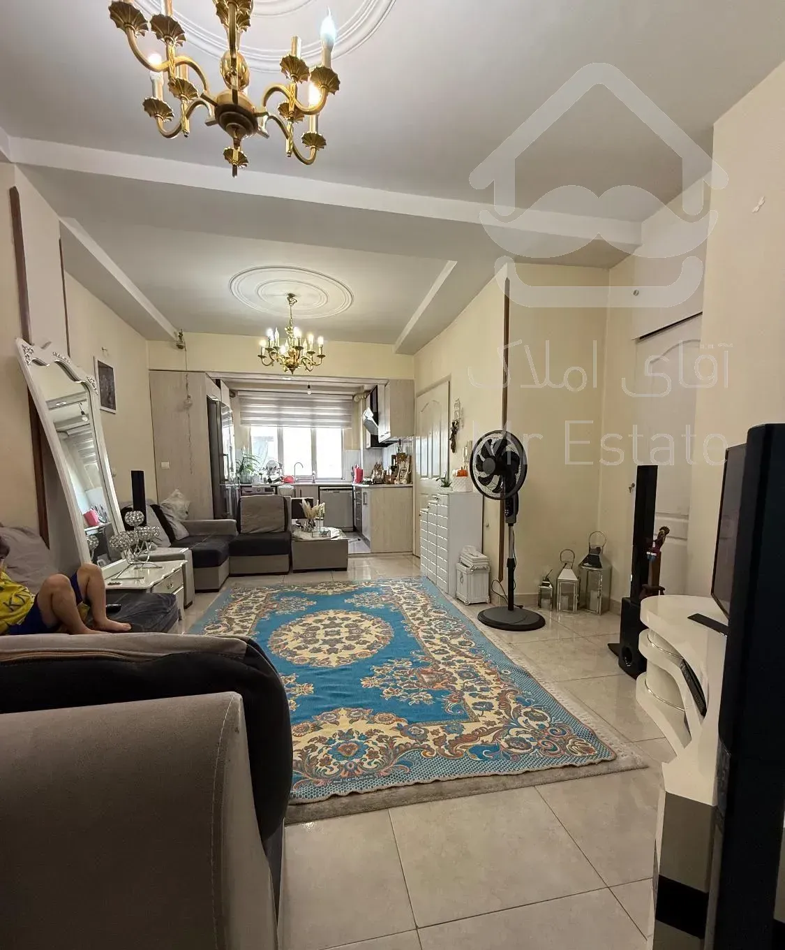 اپارتمان ۵۸متری شهرک ابریشم فوق خوش ساخت سند تکبرگ