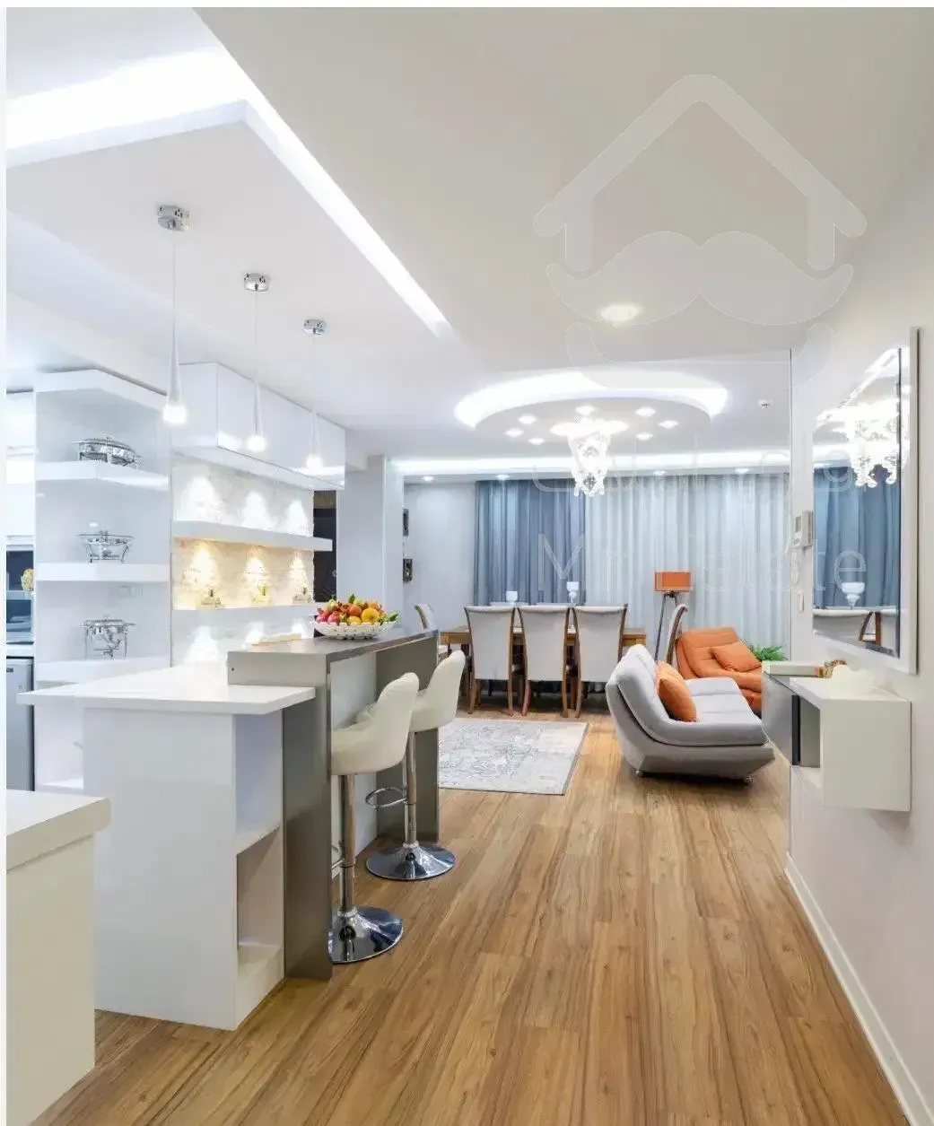 رهن کامل آپارتمان لوکس ۱۵۵ متری