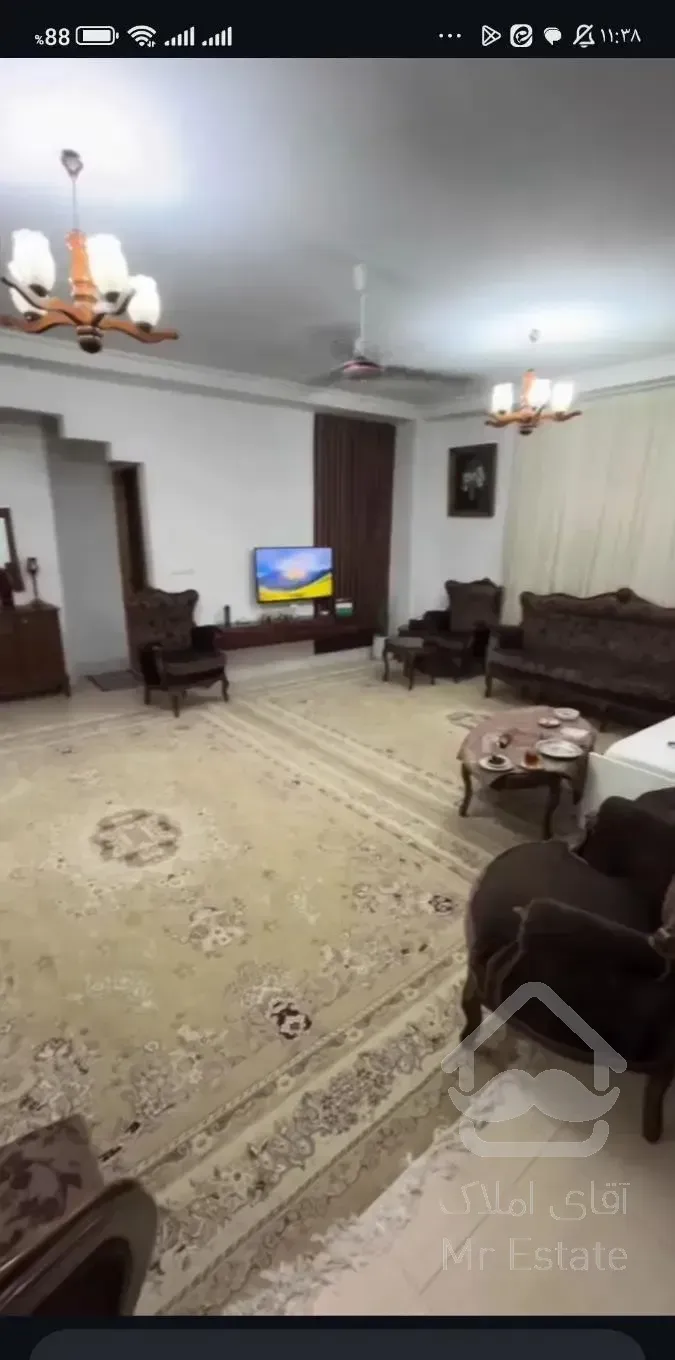۱۱۰ متر آپارتمان طبقه اول در ایستگاه گرگان