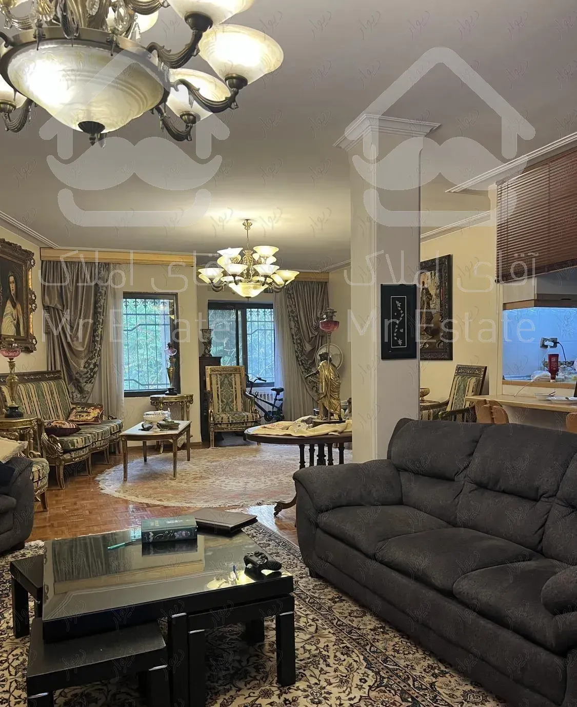 آپارتمان ۱۳۰ متر ۲ خواب دربند فنا خسرو