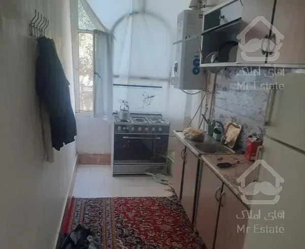 سوئیت مجردی مبله حمام دست شویی کابینت فلز