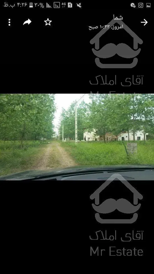 فروش زمین شهرکی بسیار دلنشین