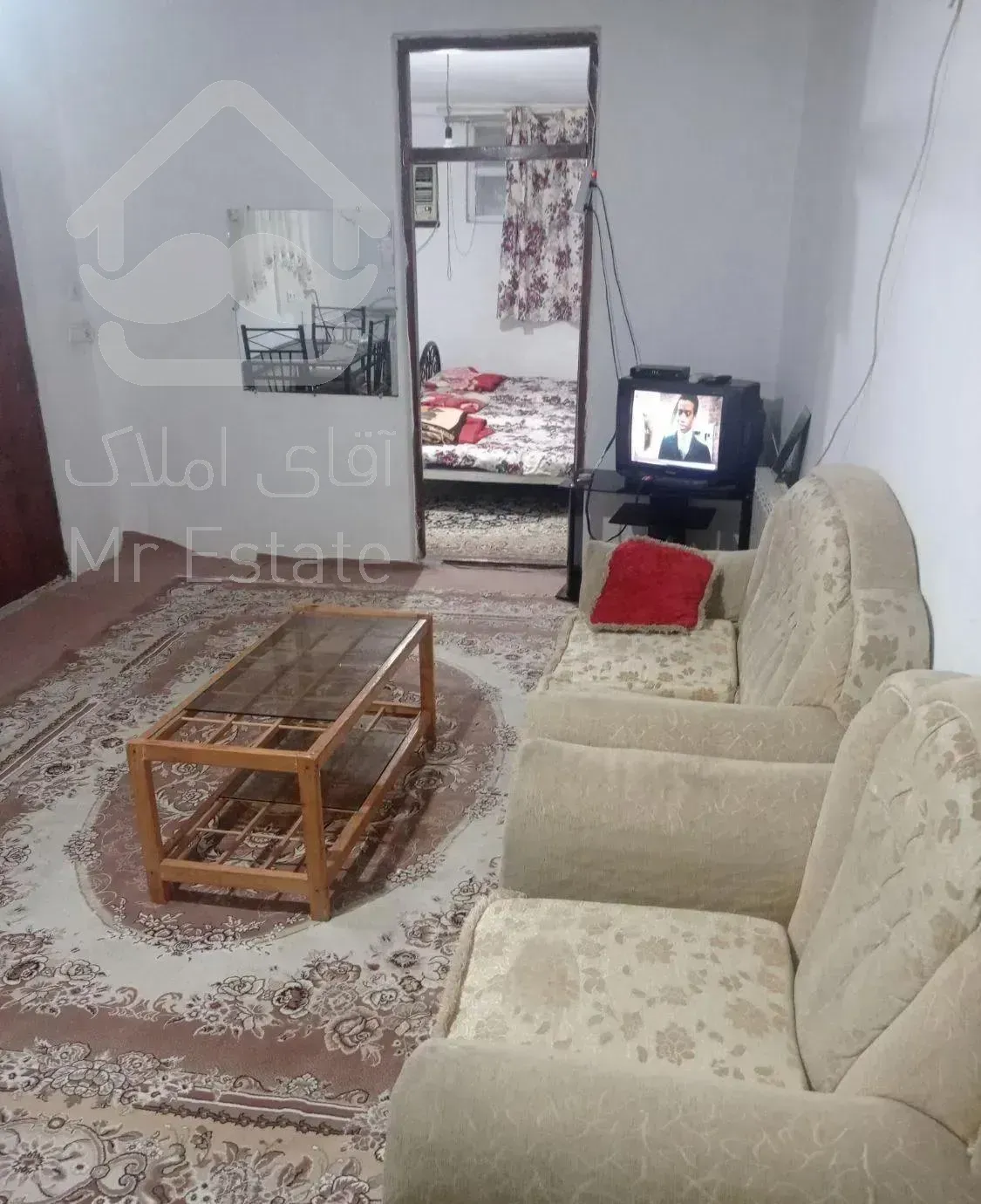 سوییت یک خوابه با کولر و پارکینگ