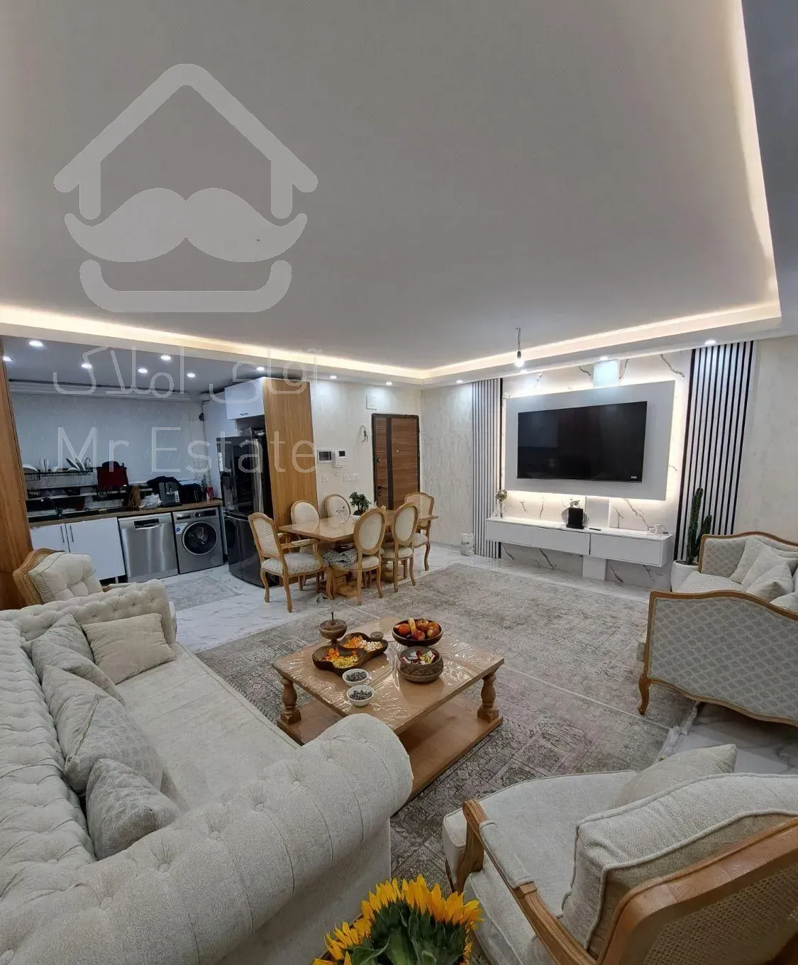 آپارتمان ۷۰ متری ۲ خوابه شرقی ها نوساز