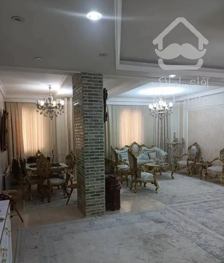 ۱۲۰متر/شهرک نفت/سالن پرده خور/خوش نقشه/واحد رویایی