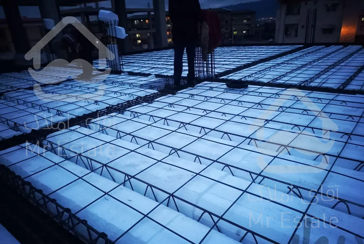 اجرای اسکلت ساختمانی با استادکارهای مجرب