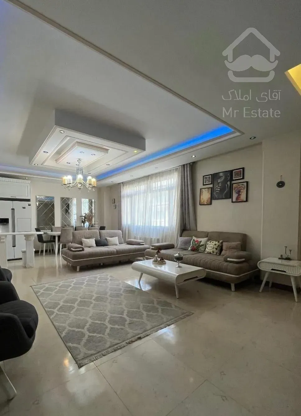 ۷۵متر/۲خواب/فول امکانات/دو کله/عروس منطقه