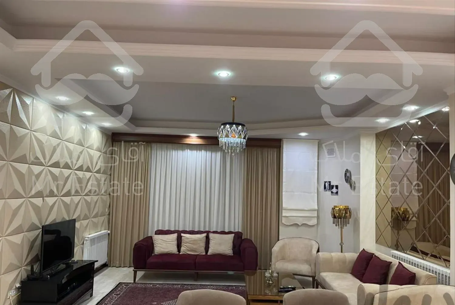 ۷۵ متر دو خواب فول امکانات