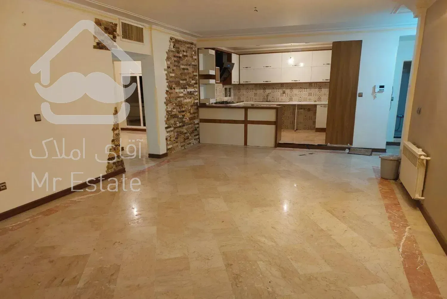 ۱۱۵ متر دو خواب دریاچه فول بازسازی شده