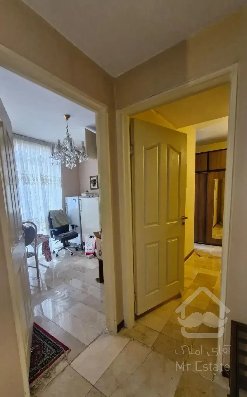 اندرزگو ۱۲۵ متر ، پلان تفکیکی با نور مستقیم جنوب