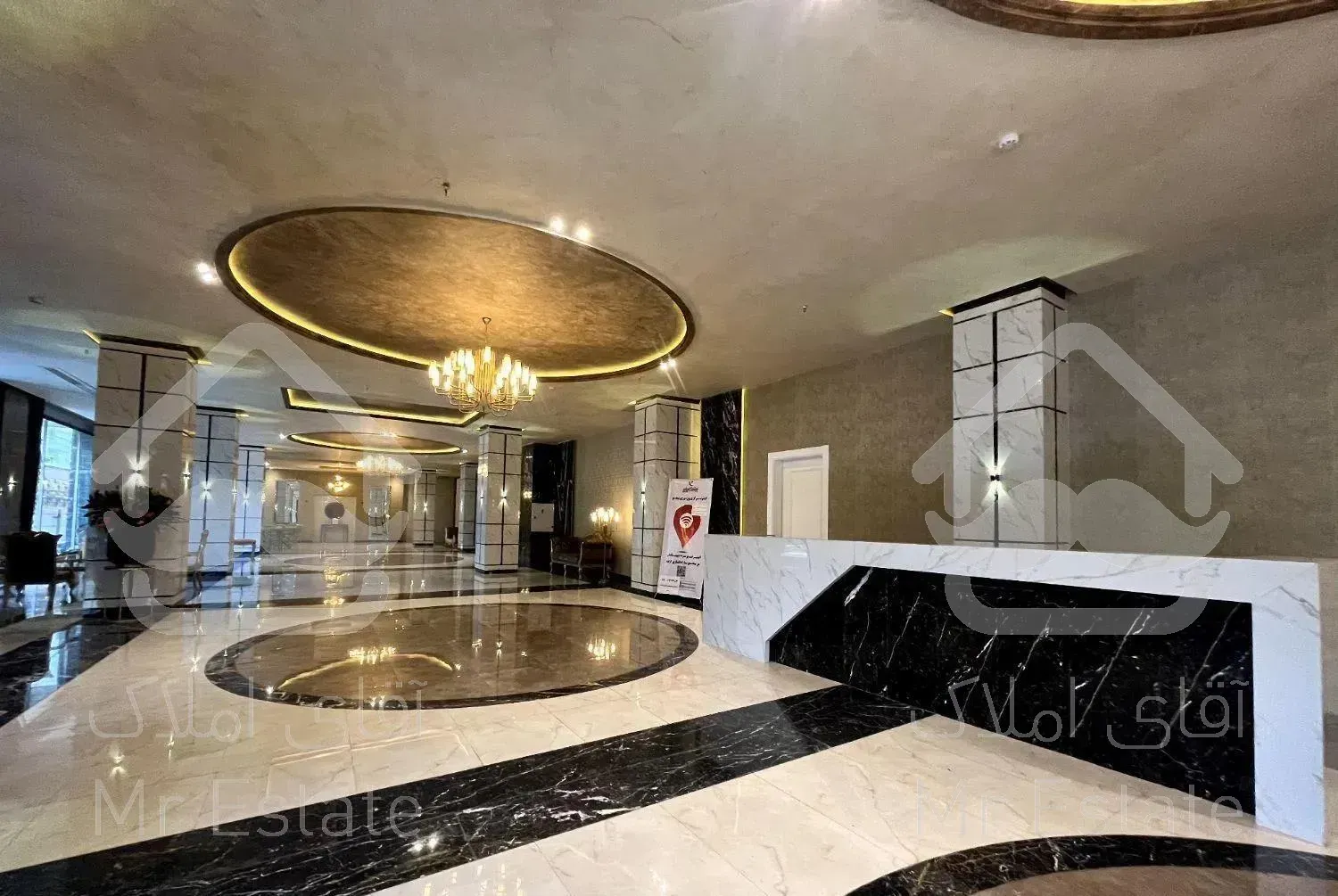 ۶۰متر/نوساز/سالن پرده خور/برج تچرا