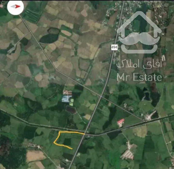 زمین کشاورزی دوبر جاده بین الملل