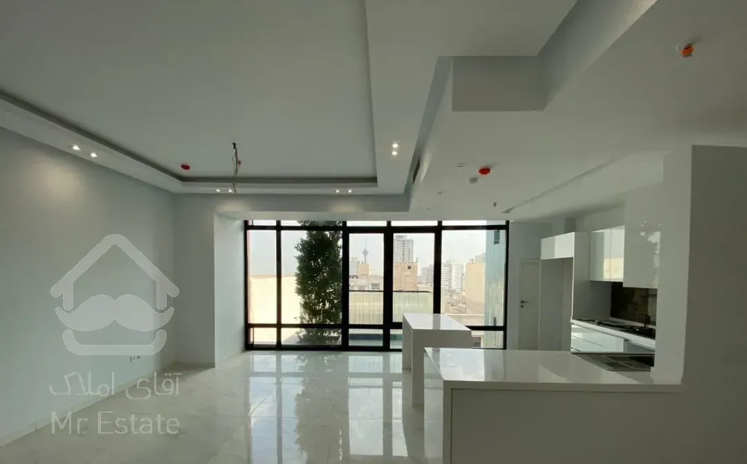 سعادت اباد//۱۲۵ متر تکواحدی//معماری مدرن