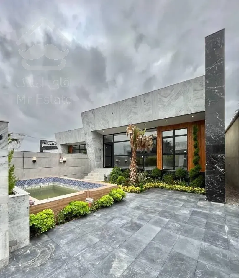 ویلا مدرن 270 متری / شهرکی / استخر روباز