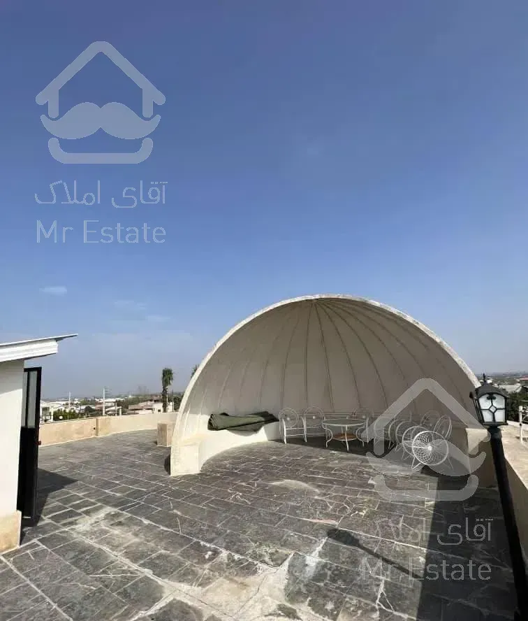 ویلا طراحی متفاوت سند‌تک‌برگ استخر و روف‌گاردن