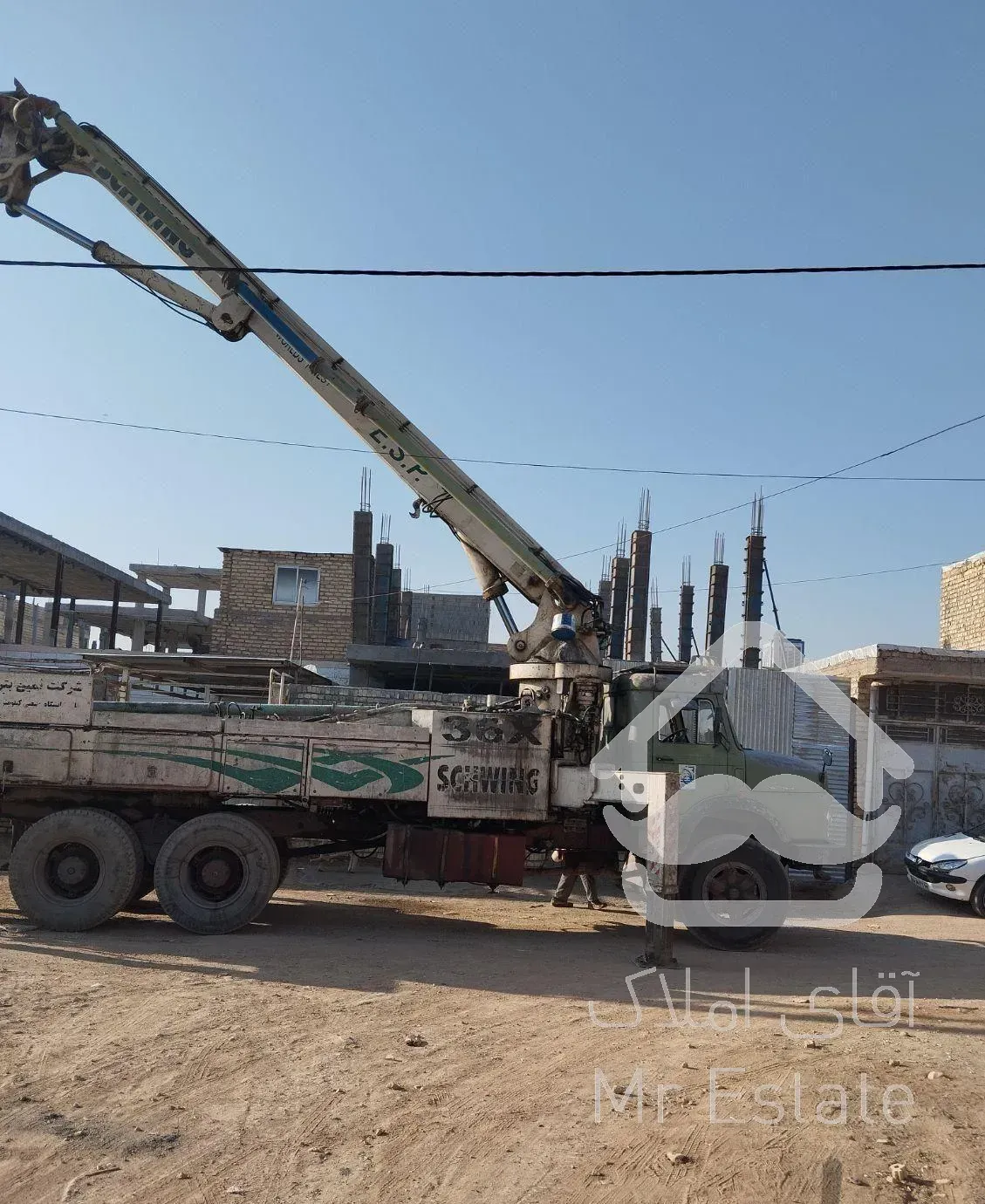 سقف و ستون تیرچه بلوک قالب بندی