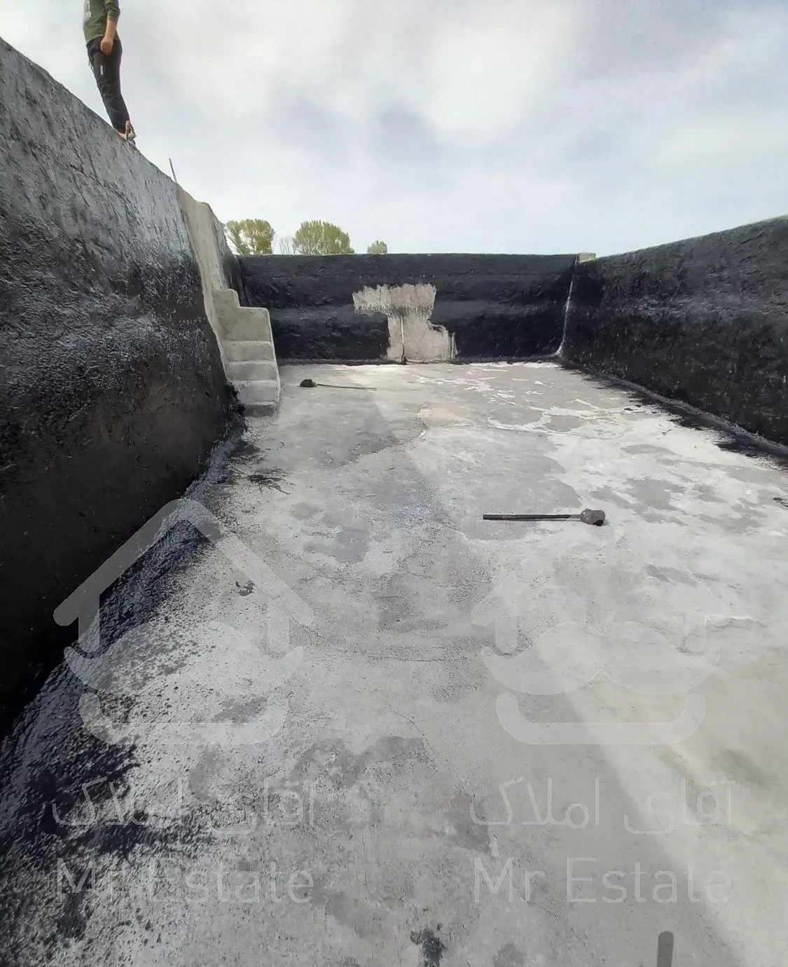 نصب ایزوگام وقیر گونی آسفالت حتی خرده کاری