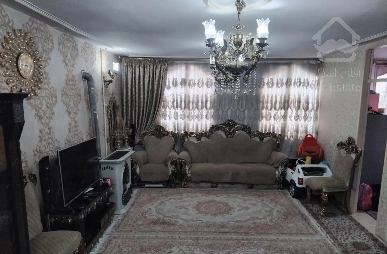 استثنایی بازسازی شده۷۳متری تک واحد طبقه۱نظام‌آباد