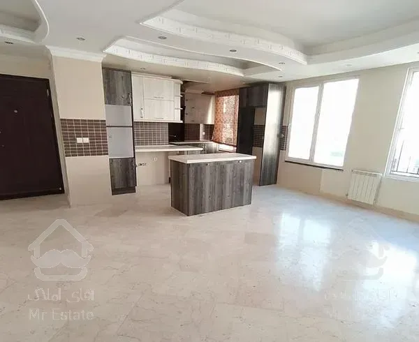 105 متر 2 خواب  6 ساله سالن پرده خور 10 واحدی