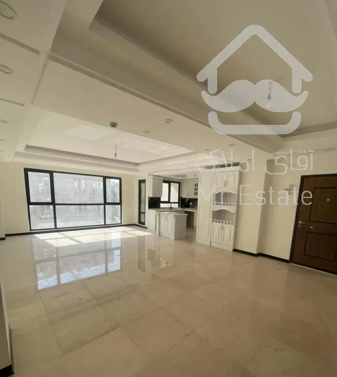 ۱۱۵ متر   دوخواب   خطی روبه افتاب   تاپ لوکیشن