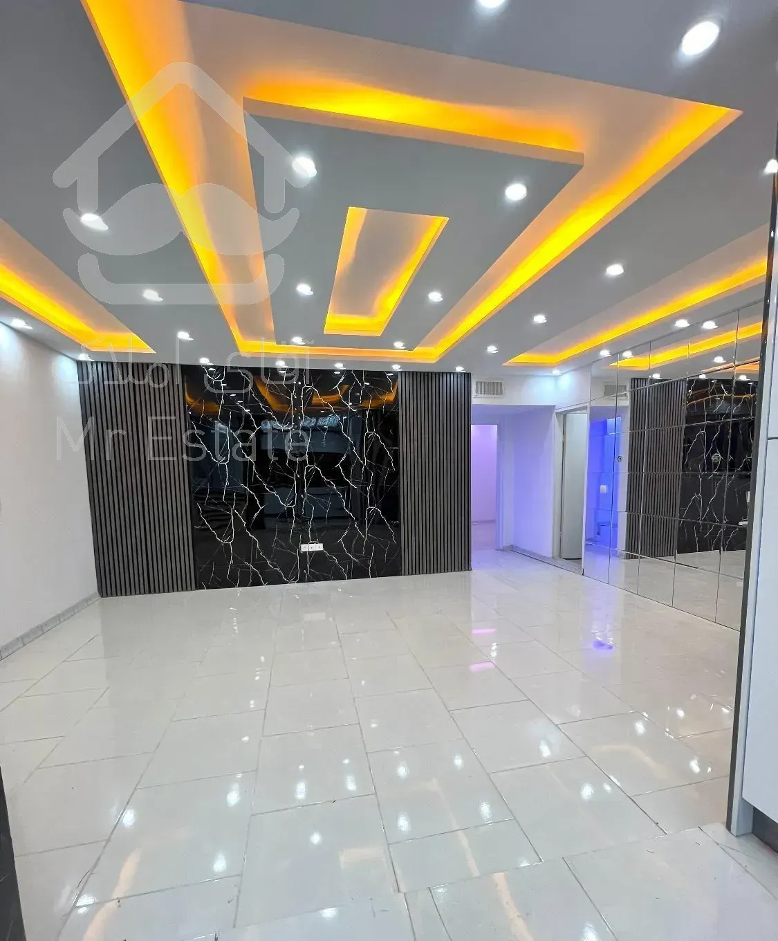 آپارتمان ۱۰۱ متری پذیرای بزرگ کلید نخورده