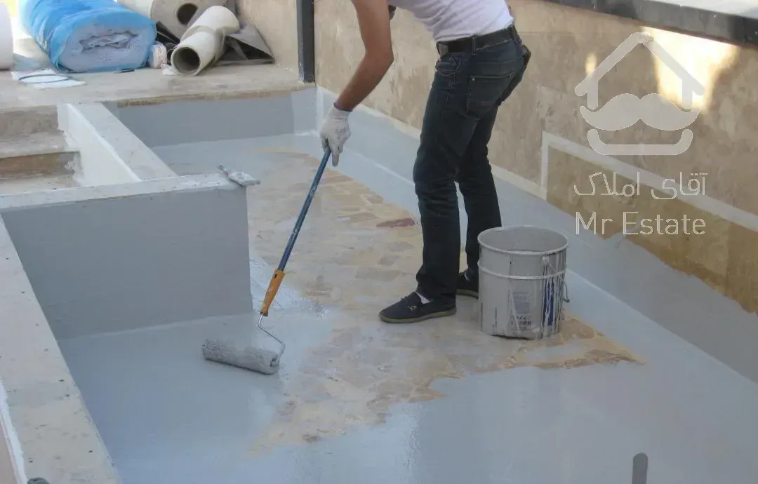 عایقکاری شیروانی و پشت بام عایق رطوبتی نانومولتیزو