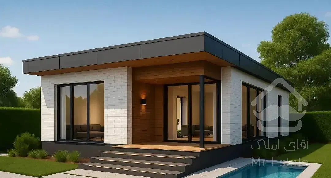 ویلای مدرن با متریال درجه یک