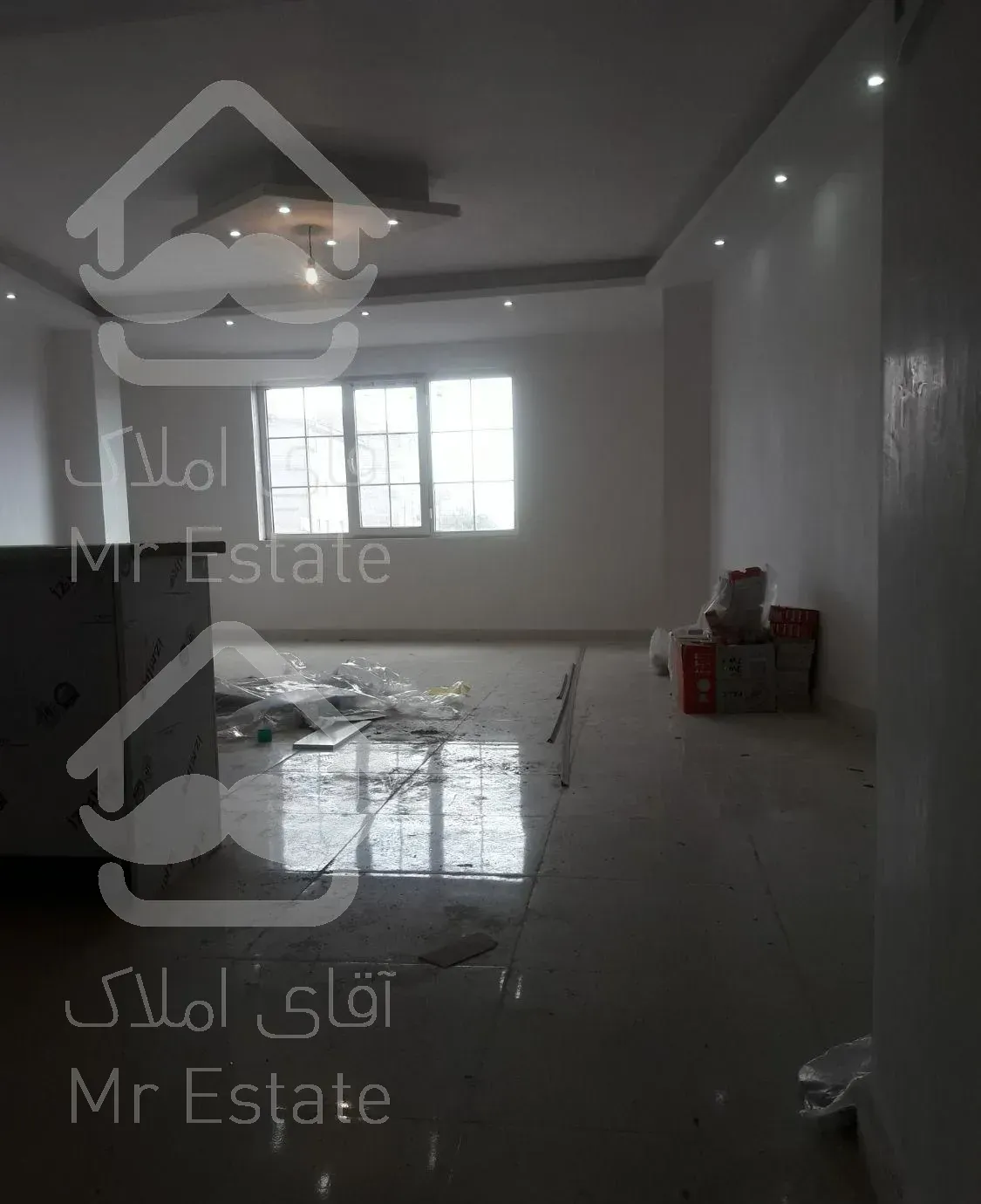 رهن آپارتمان ۱۰۰ متری دو خواب کلید نخورده