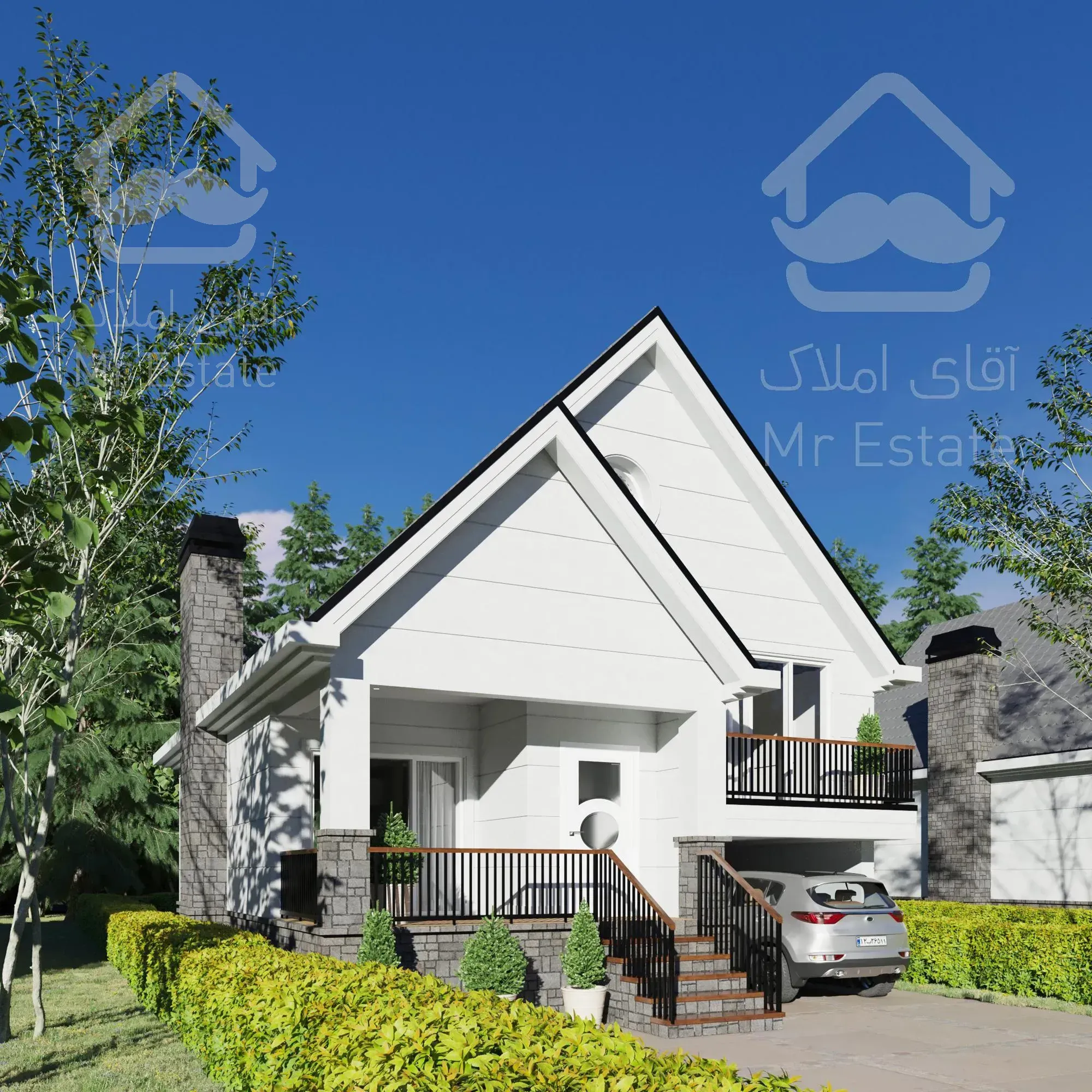 طراحی ویلای مدرن