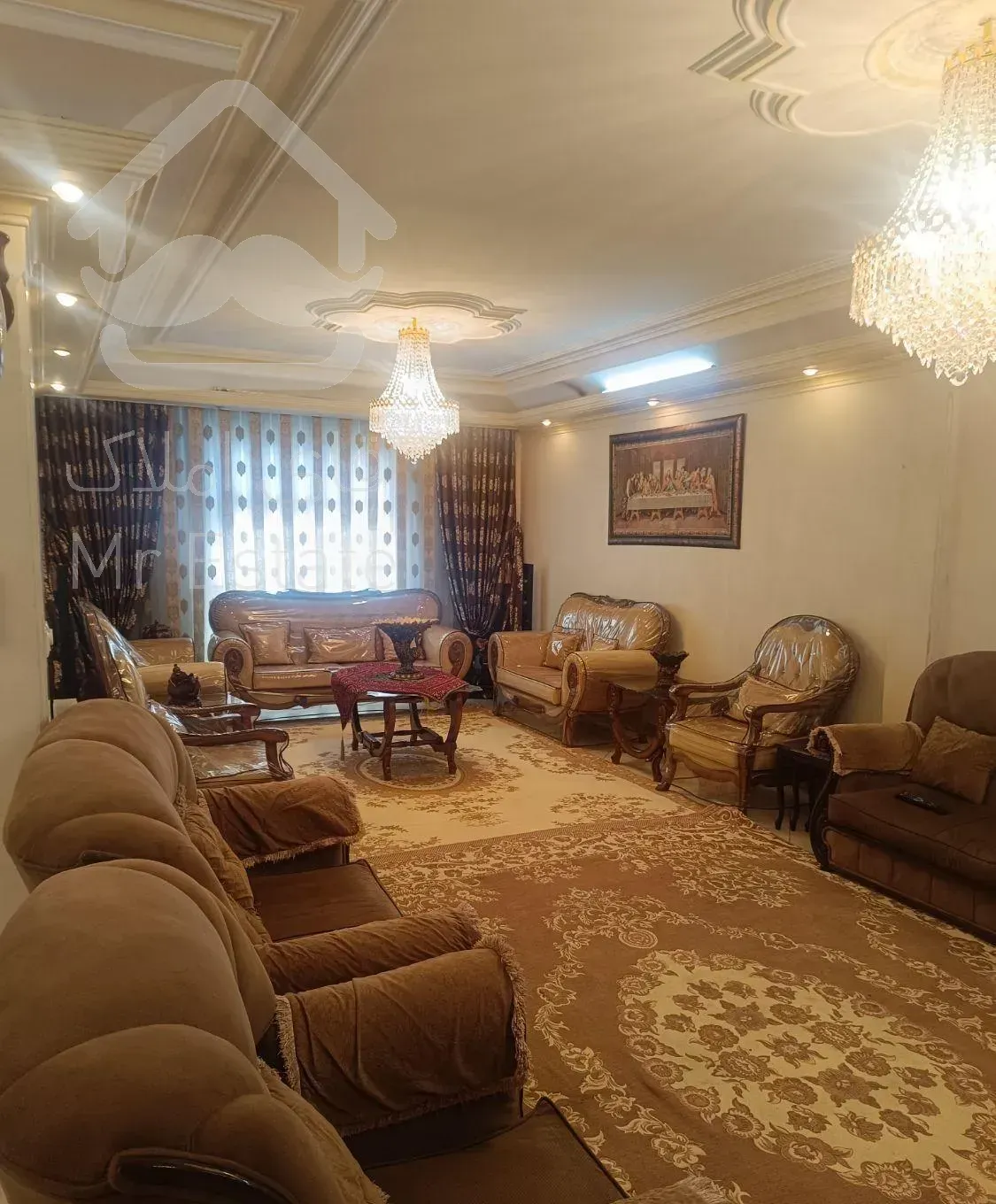 شکوفه/گیلکی/کیامنش ۱۳۵متر ۳ خواب تکواحد باپارکینگ