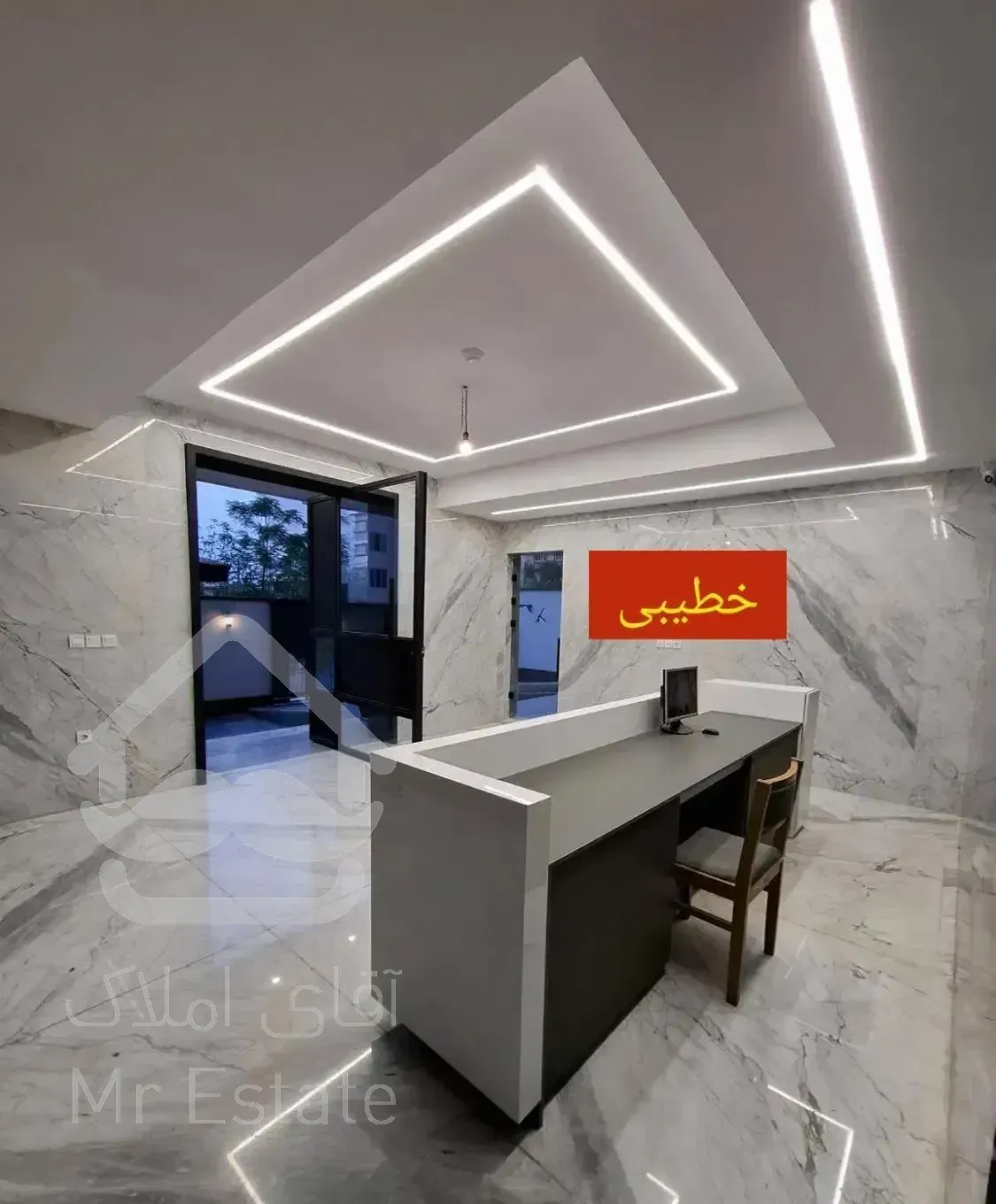 ۱۳۰ متر آپارتمان ساحلی رامسر/لابی مجلل