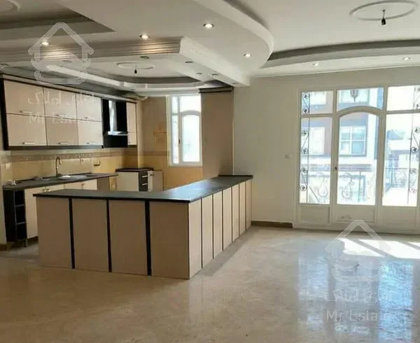 ۹۵ متر /دوخواب/سالن پرده خور /دوپارکینگه