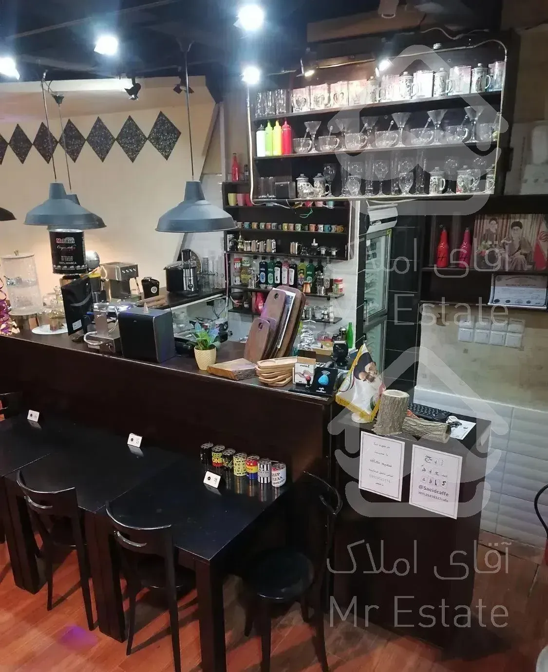 تجریش ۶۵ متر کافه فعال (با وسایل)