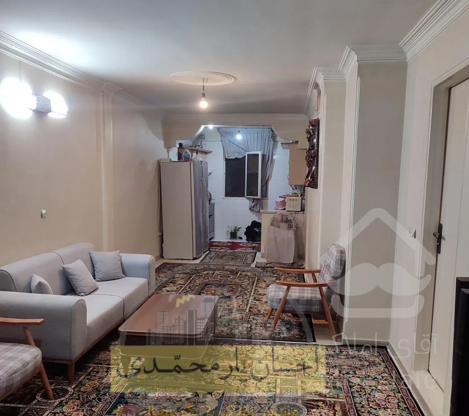 ۶۶ متر ۲ خواب خوش نقشه نازی آباد