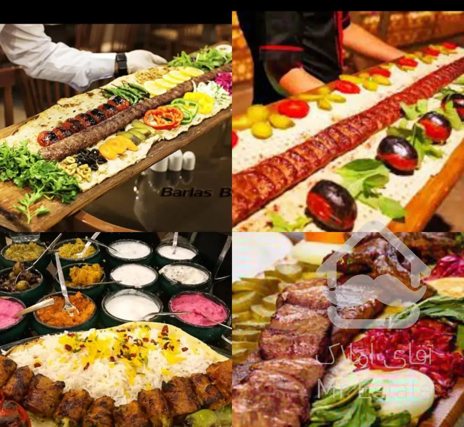 230 متر سفره خونه با روف گاردن