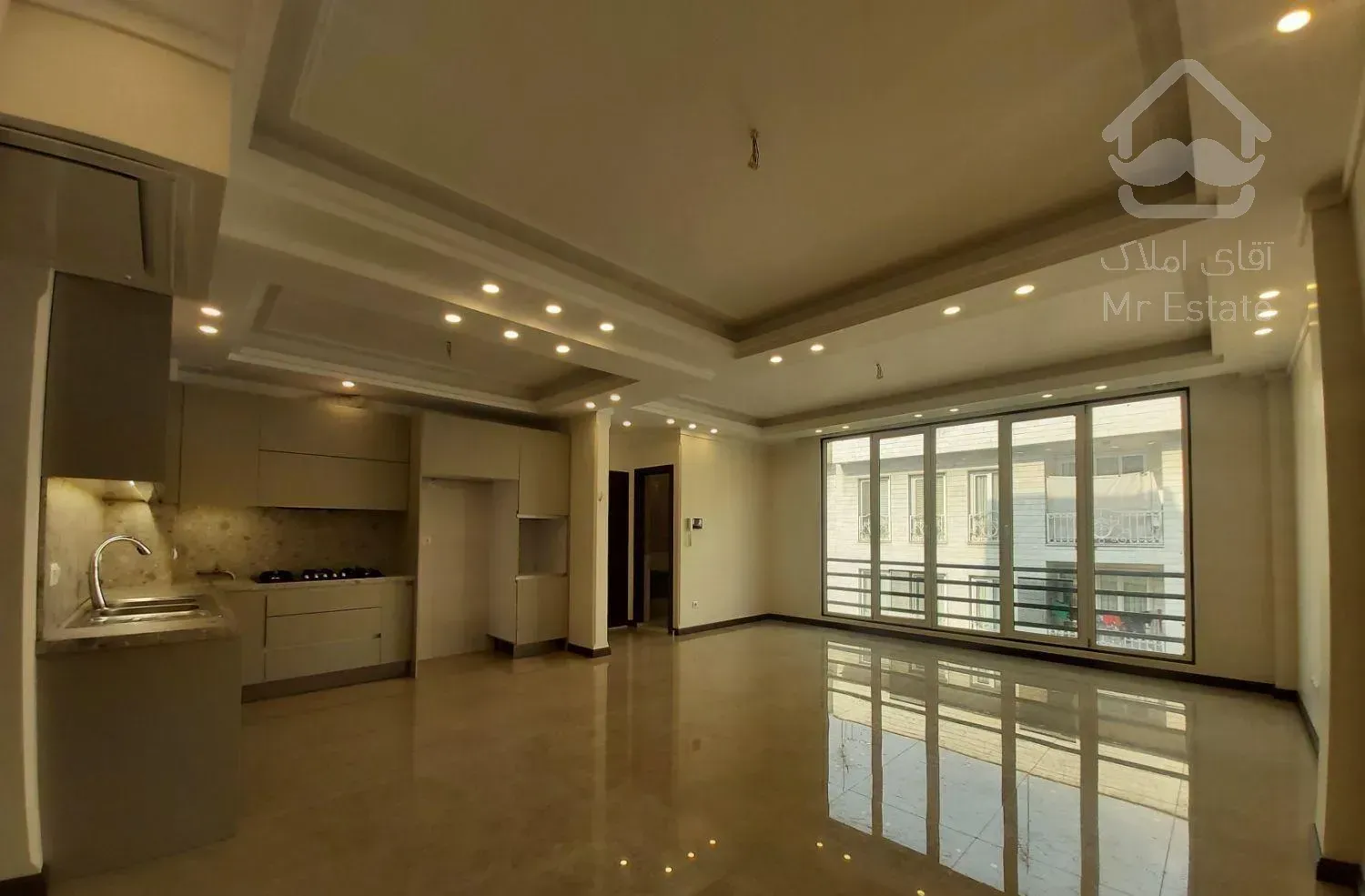 ۸۵متر ۲خواب تکواحدی نوساز فول