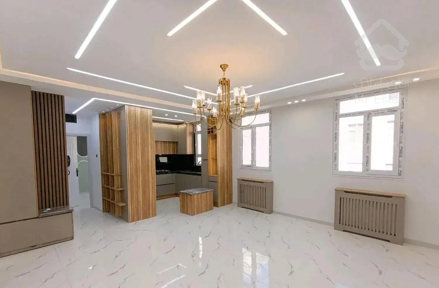 ۵۴ متر*غرق نور*طراحی زیبا*پارکینگ *سند تک برگ